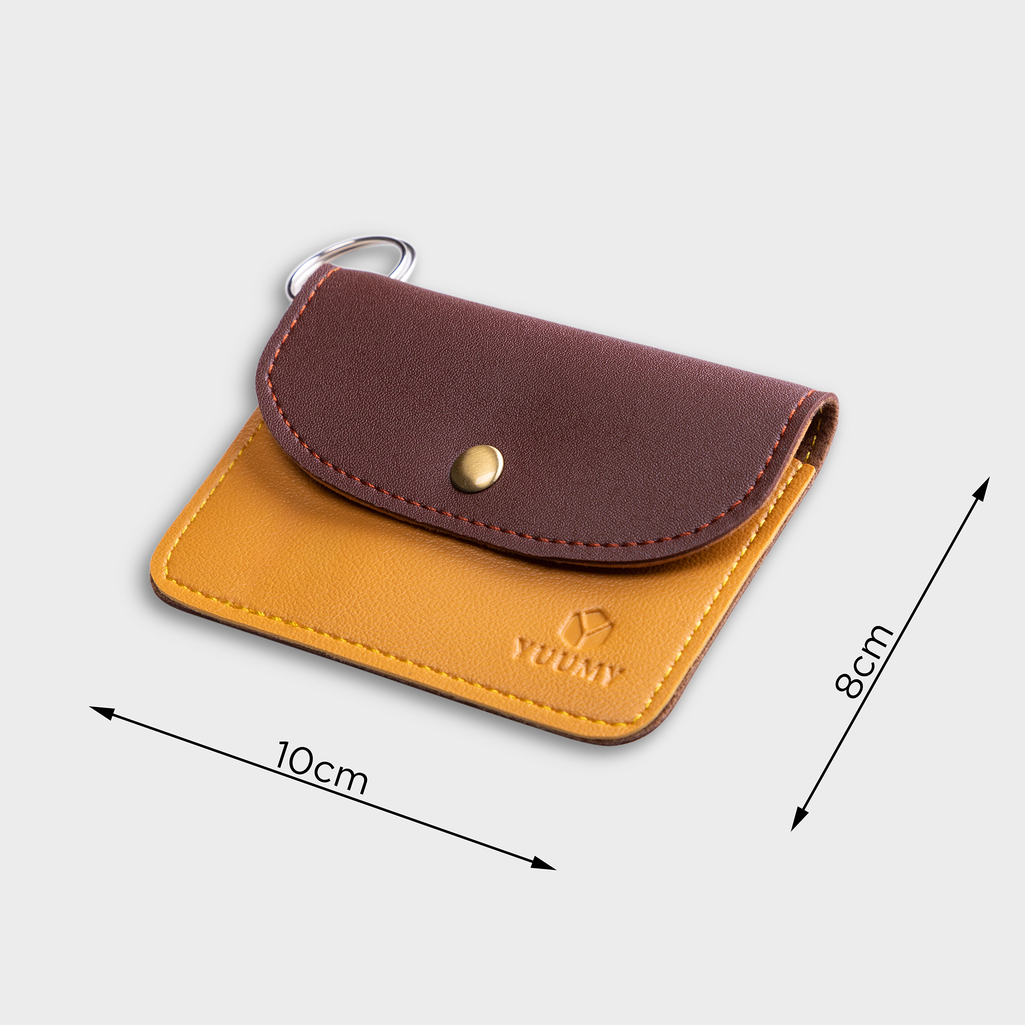 Móc khóa thời trang YUUMY YMK3 - Màu sắc trẻ trung - Thiết kế hiện đại - Đa chức năng sử dụng - Đựng thẻ ngân hàng, thẻ xe, chìa khóa xe - Tiên dụng mang theo bên người (Dài 10cm x Cao 8cm )