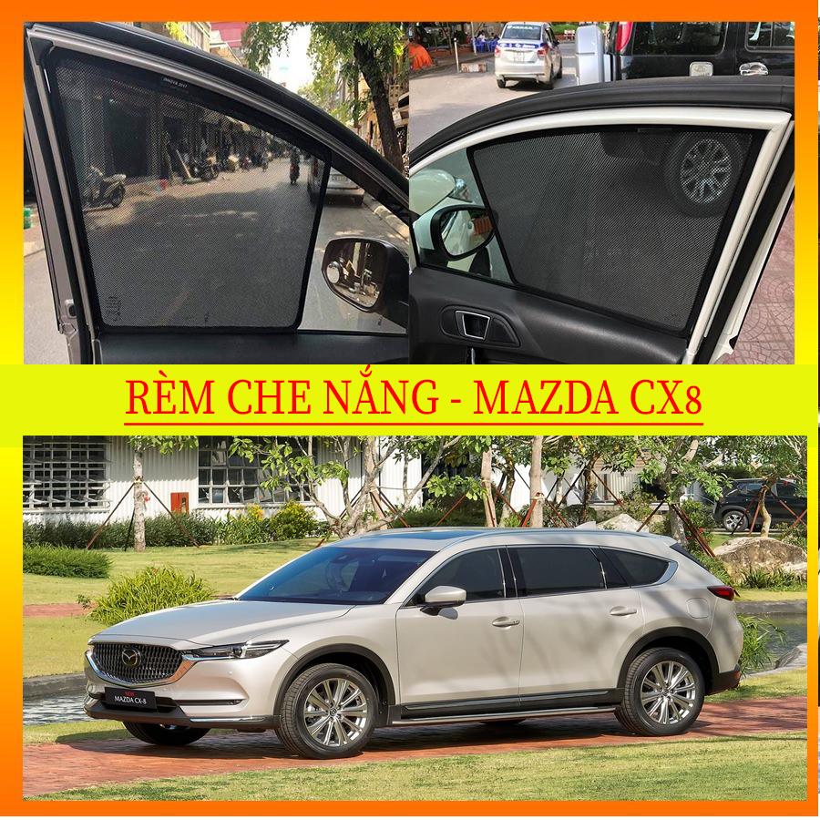 RÈM CHE NẮNG [ MAZDA CX8 ] Rèm che nắng ô tô nam chuẩn form 4 miếng loại 1 giá sỉ.