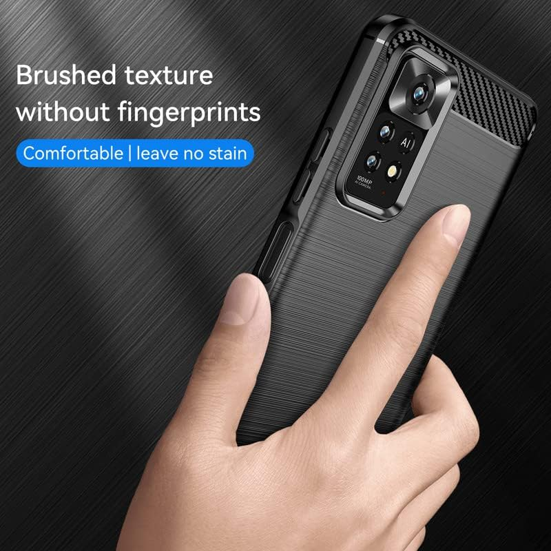 Ốp lưng chống sốc vân kim loại cho Xiaomi Redmi Note 11 Pro 4G / 5G hiệu Likgus - Hàng nhập khẩu