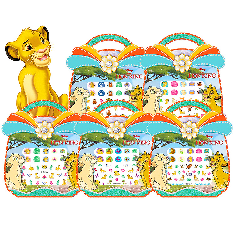 Set dán móng tay cho bé họa tiết hoạt hình 3D mẫu mới đáng yêu tiện lợi không cần dùng nước – J063
