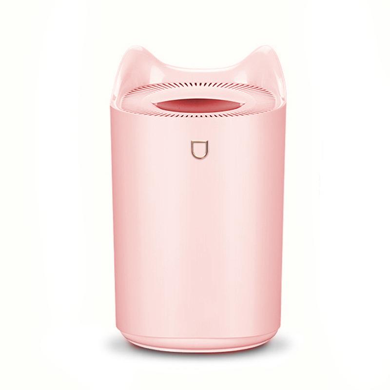 3L Máy Tạo Độ Ẩm Không Khí USB Tinh Dầu Hương Thơm Khuếch Tán Đôi Đầu Phun Bằng Coloful LED Siêu Âm Làm Thơm Phòng Cho Nhà Văn Phòng