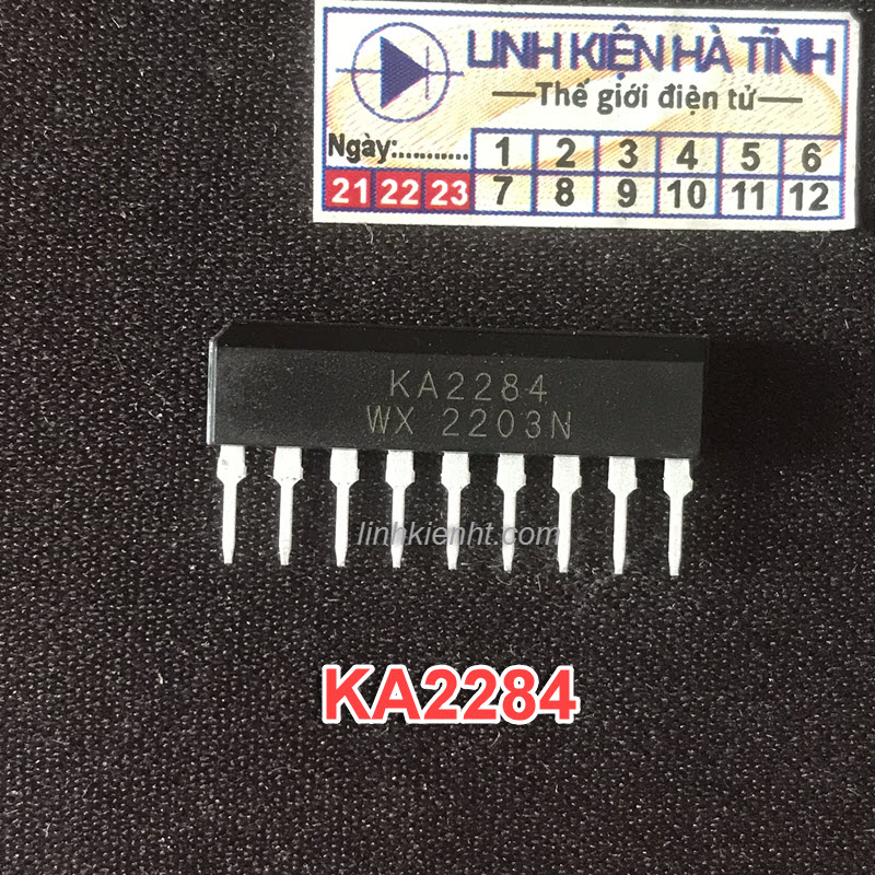 Túi 5 con IC KA2284 IC AC/DC SIP-9 nháy theo nhạc