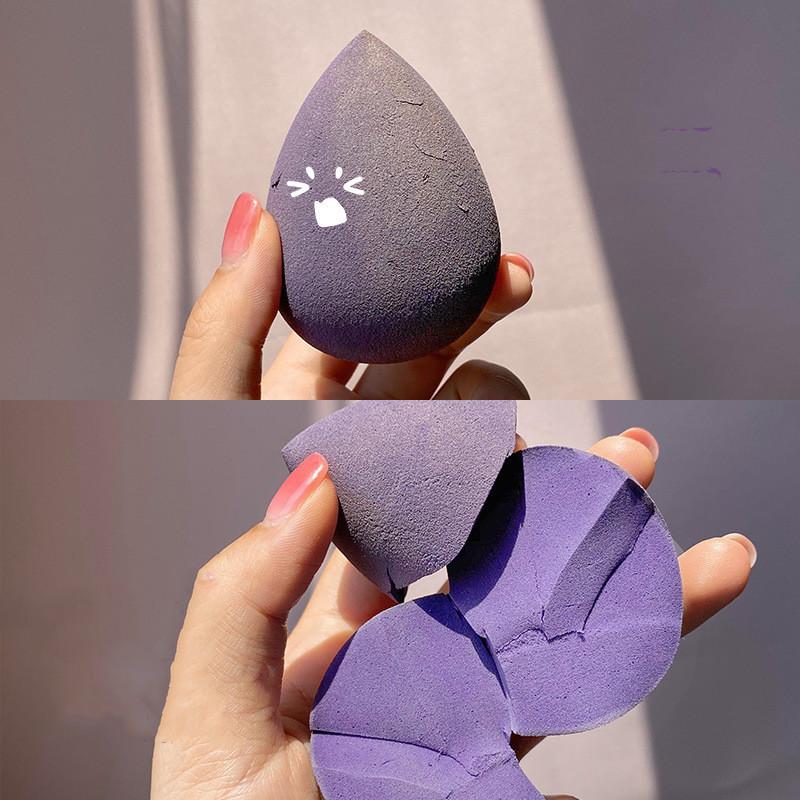 Set 4 Mút Trang Điểm Hình Trứng / Khô / Ướt Mềm Mại