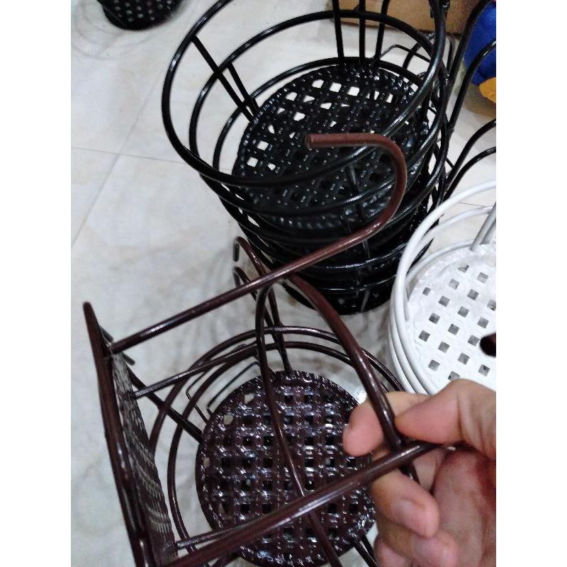 Giỏ hoa treo ban công - Hàng sơn tĩnh cực đẹp