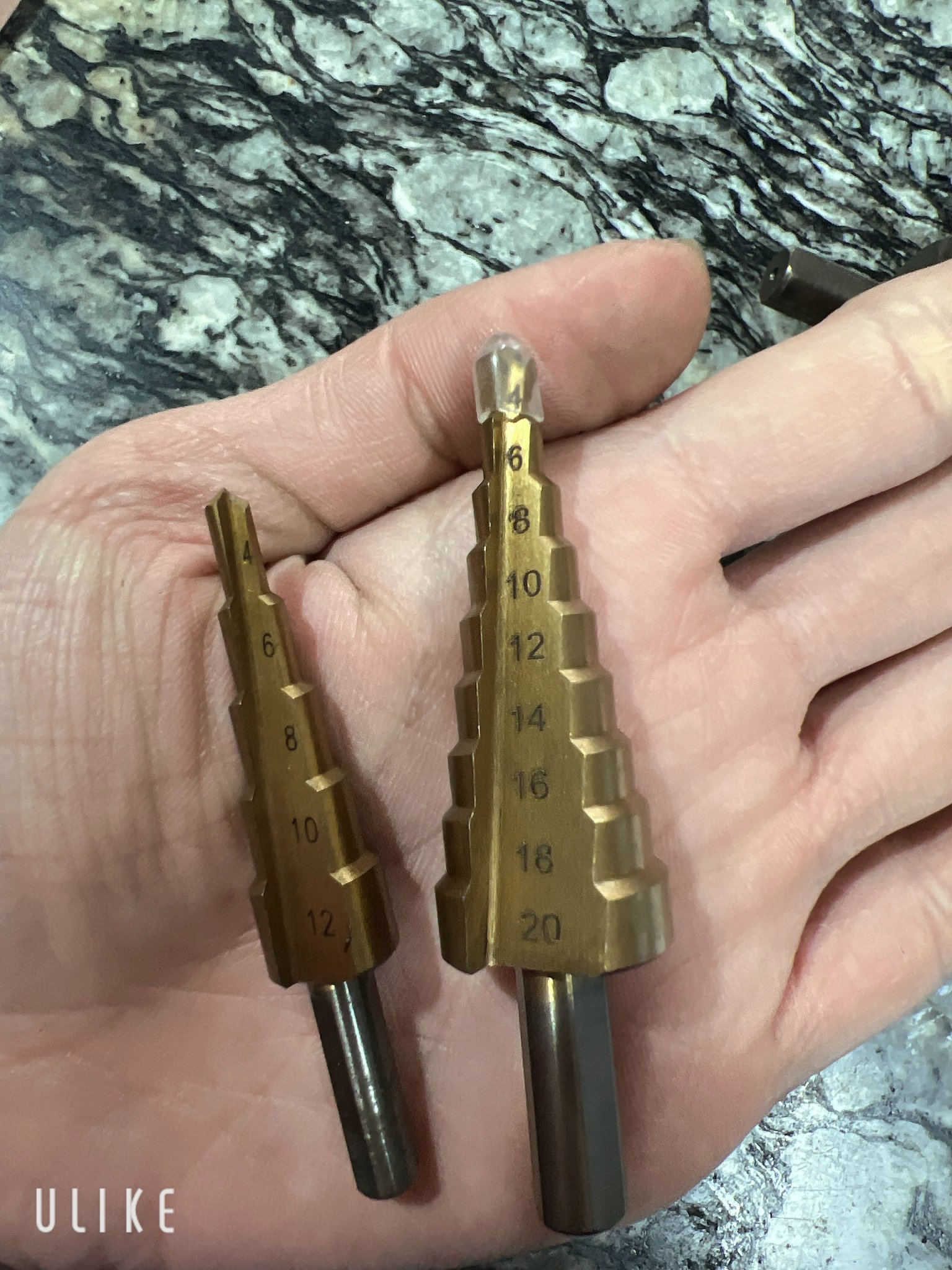 Bộ 3 mũi khoan tháp phủ titanium 4-32mm khoét lỗ tròn chuyên khoan sắt, gỗ, tôn nhôm
