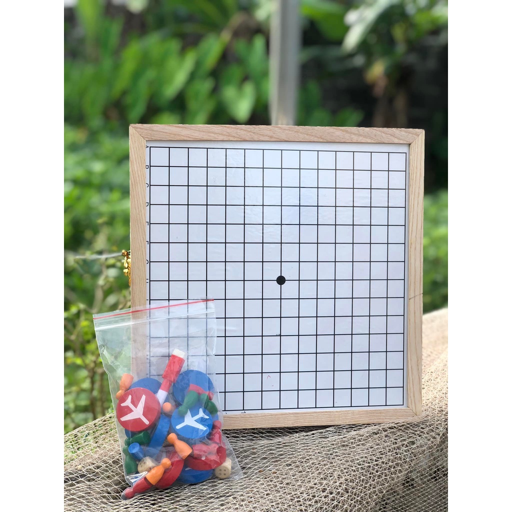 BỘ cờ đa năng 3 trong 1:cờ búng , cờ caro, cờ cá ngựa - BOARD GAME