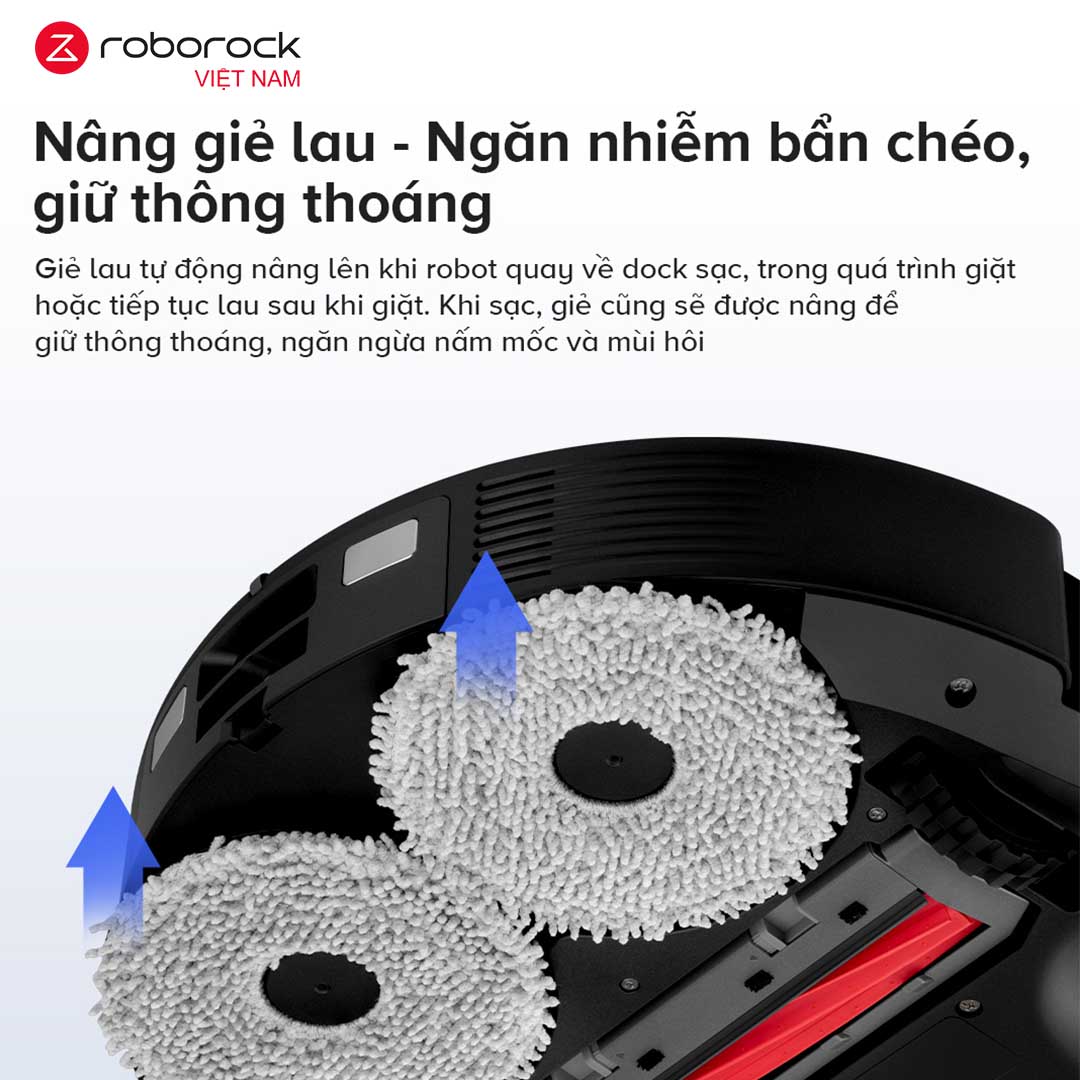 Robot hút bụi lau nhà Roborock QR 798 – Hàng Chính Hãng