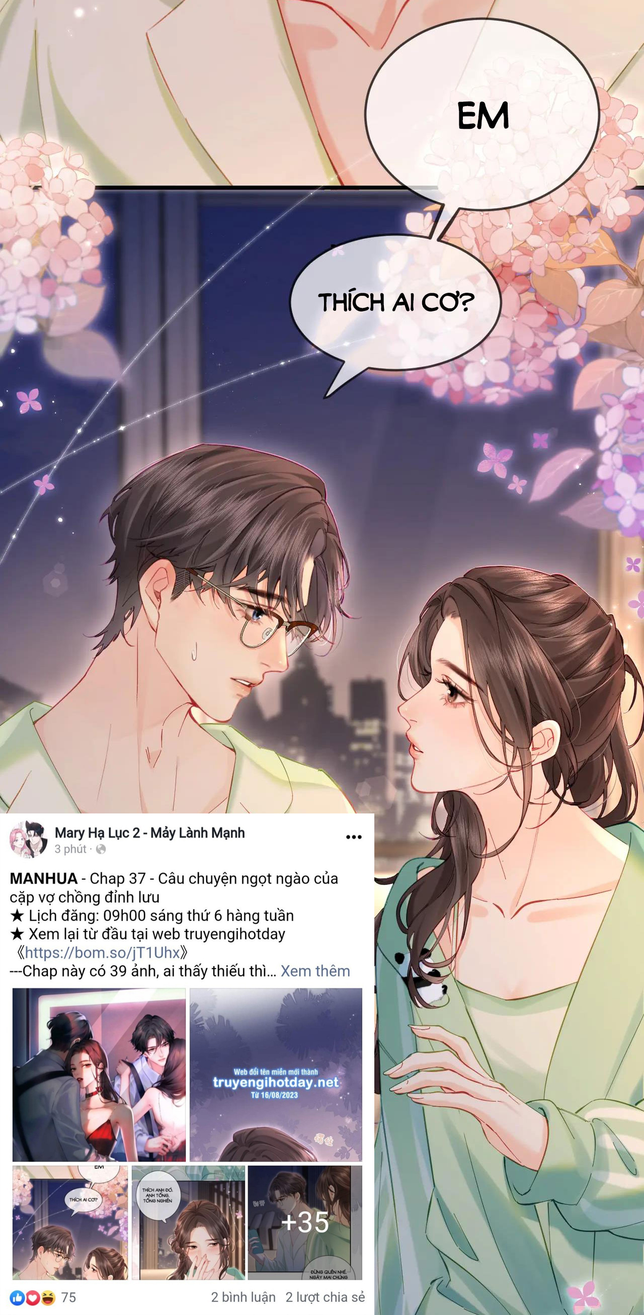 câu chuyện ngọt ngào của cặp vợ chồng đỉnh lưu chapter 37.1 4