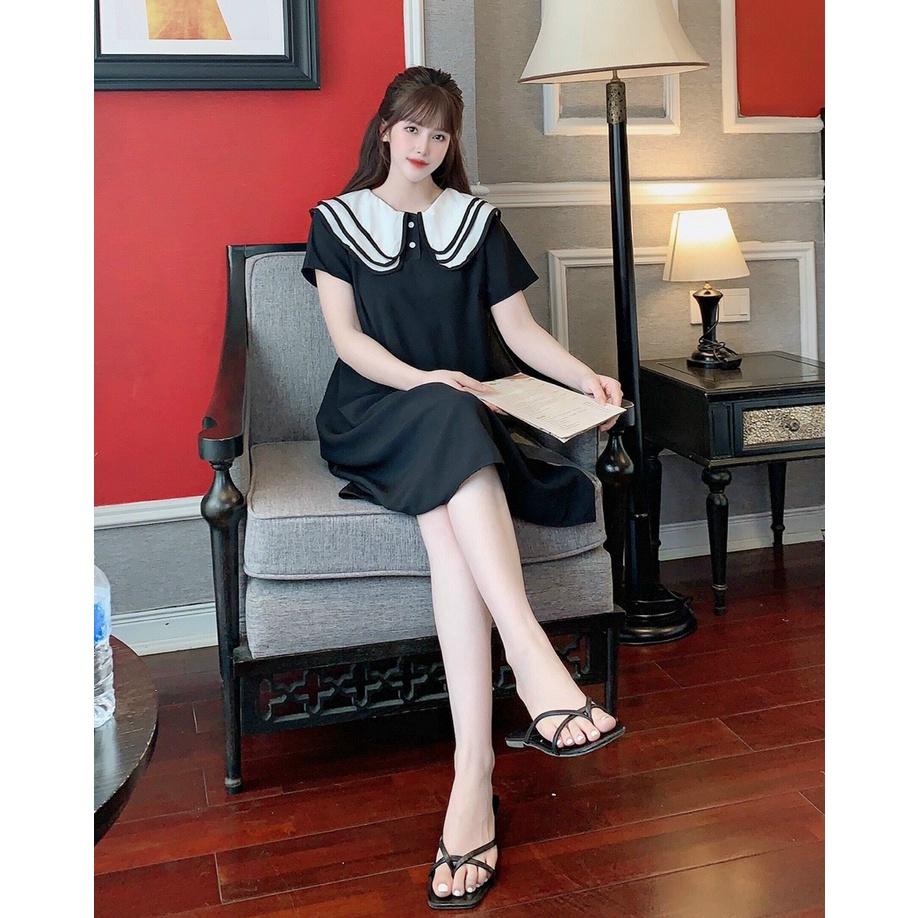 Váy bầu dáng suông cao cấp thiết kế sang chảnh siêu đẹp-đầm bầu xinh