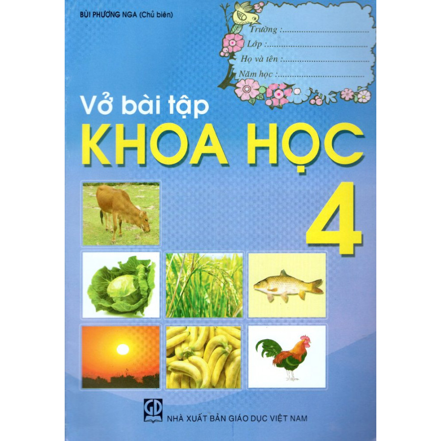 Vở Bài Tập Khoa Học Lớp 4