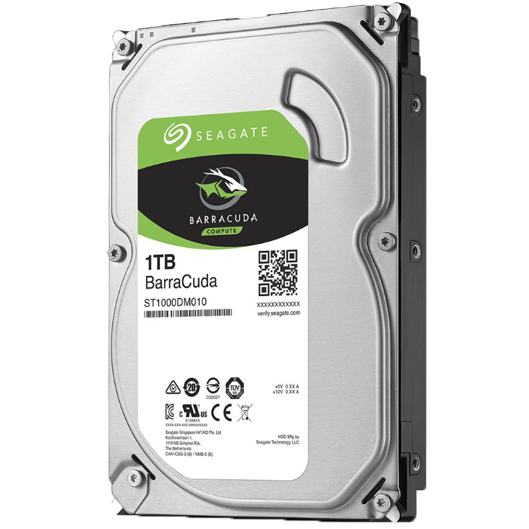 Ổ Cứng PC HDD Seagate Barracuda 1TB ST1000DM010 7200prm - Hàng Chính Hãng