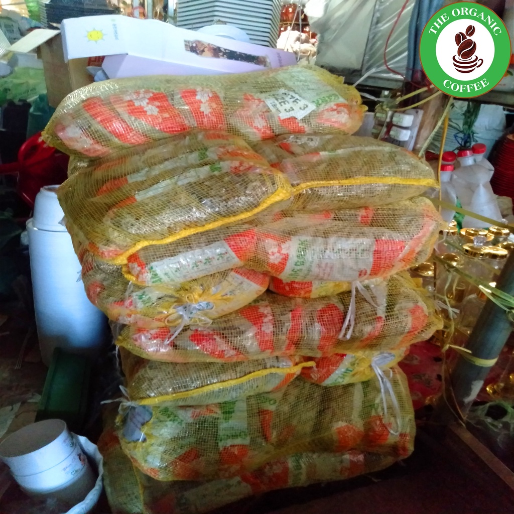 Vỏ thông các size lớn dành cho kiểng lá, gói 1kg