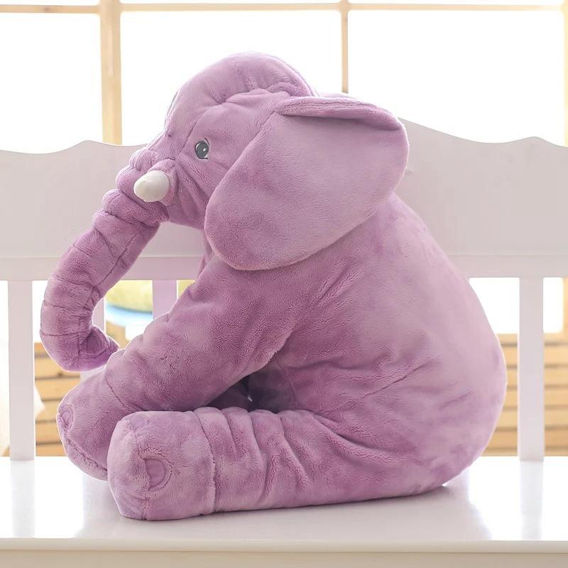 80Cm Sang Trọng Tai Voi Đồ Chơi Cho Bé Ngủ Đệm Lưng Nhồi Bông Mềm Gối Tai Voi Búp Bê Sơ Sinh Thảm Chơi Búp Bê Trẻ Em Quà Tặng Sinh Nhật