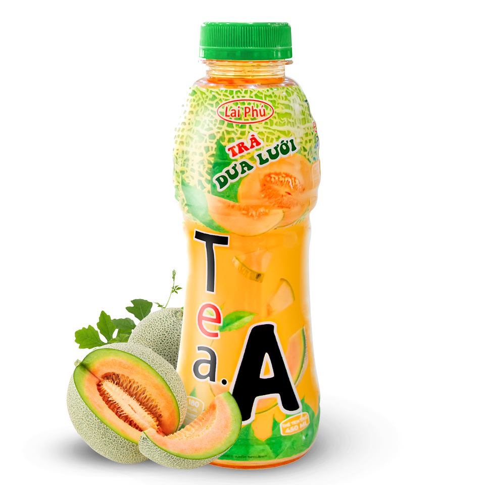 Trà Dưa Lưới Tea.A Chai 450ml - Lốc 6 Chai