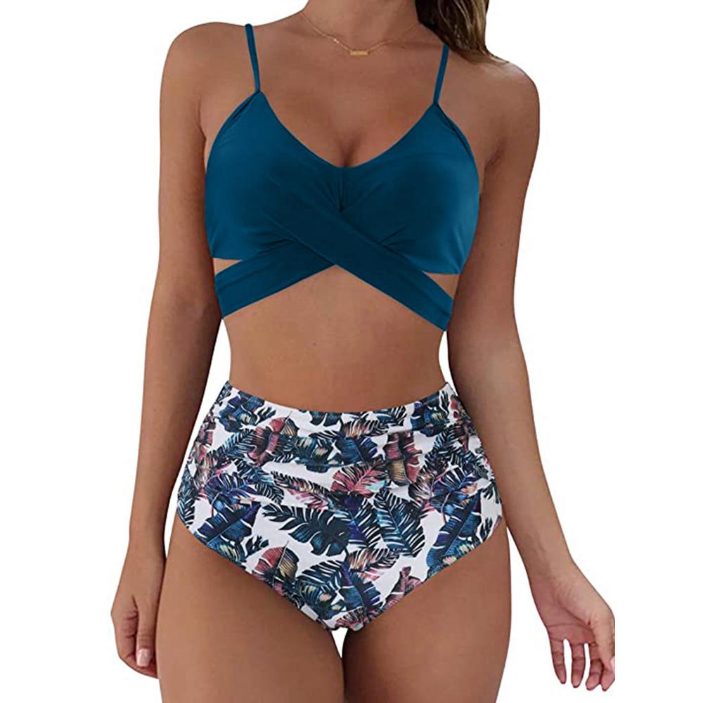 2021 Mới Cao Cấp Gợi Bikini Chéo Đồ Bơi Nữ Push Up Đồ Bơi Nữ Plus Kích Thước Bộ Bikini Bather Áo Tắm đi Biển