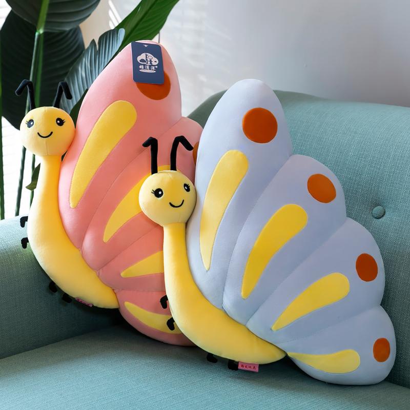 Kawaii Mô Phỏng Bướm Sang Trọng Đồ Chơi Sang Trọng Gối Nhồi Bông Sang Trọng Động Vật Bé Đồ Chơi Gái Giáng Sinh Quà Tặng Đồ Chơi Dành Cho Trẻ Em Nhà Tháng 12