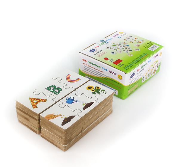 Đồ chơi gỗ Winwintoys, bộ ghép hình Ba bước phát triển