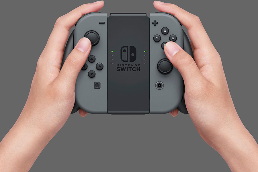 Máy Chơi Game Nintendo Switch Với Gray Joy-con (Xám) US Version - Hàng Nhập Khẩu