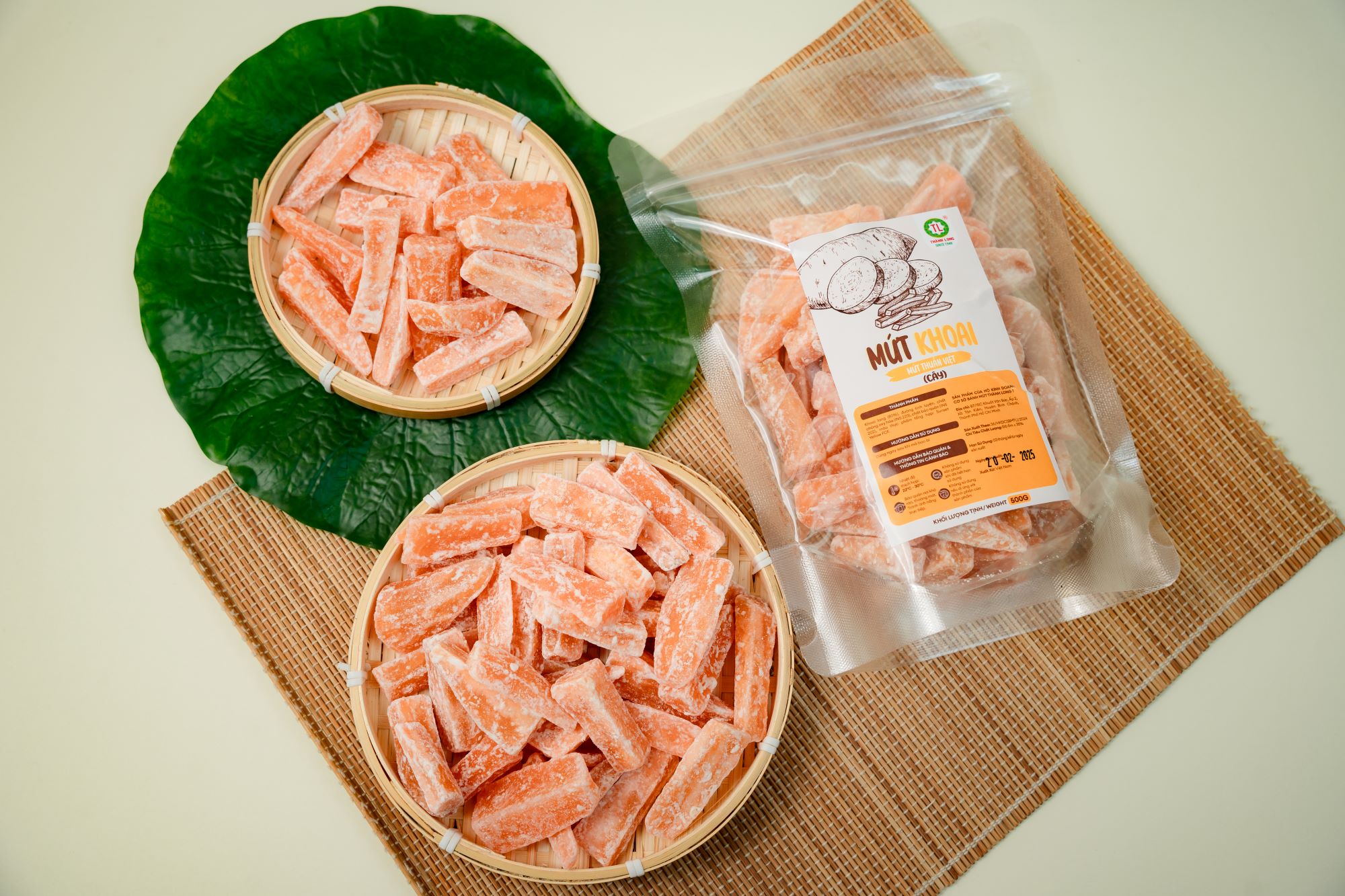 MỨT KHOAI LANG THÀNH LONG GÓI 200G / 500G