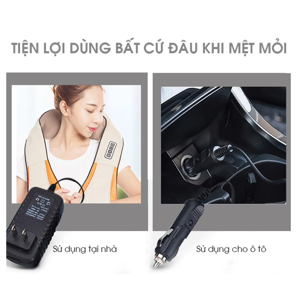 Máy massage Vai Lưng Cổ - Giảm mệt mỏi toàn thân - Home and Garden