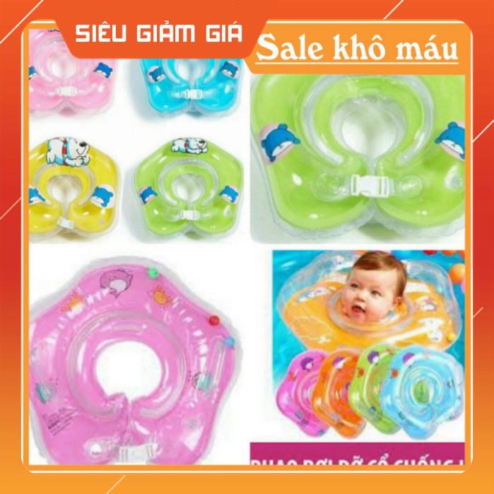 PHAO BƠI ĐỠ CỔ CHO BÉ 2 LỚP DẦY {TỪ 2-24 THÁNG)