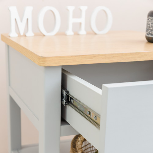 Tủ đầu giường gỗ sồi Moho Boston 901