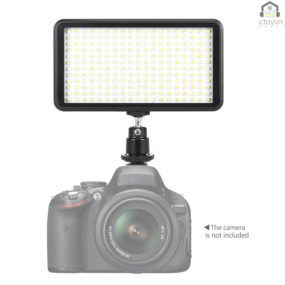 Set 228 đèn LED siêu mỏng 3200K-6000K chuyên dụng cho máy ảnh DSLR