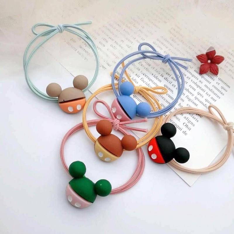 Set 05 dây Buộc tóc chuột Mickey dễ thương-Phụ Kiện Nhung Yến