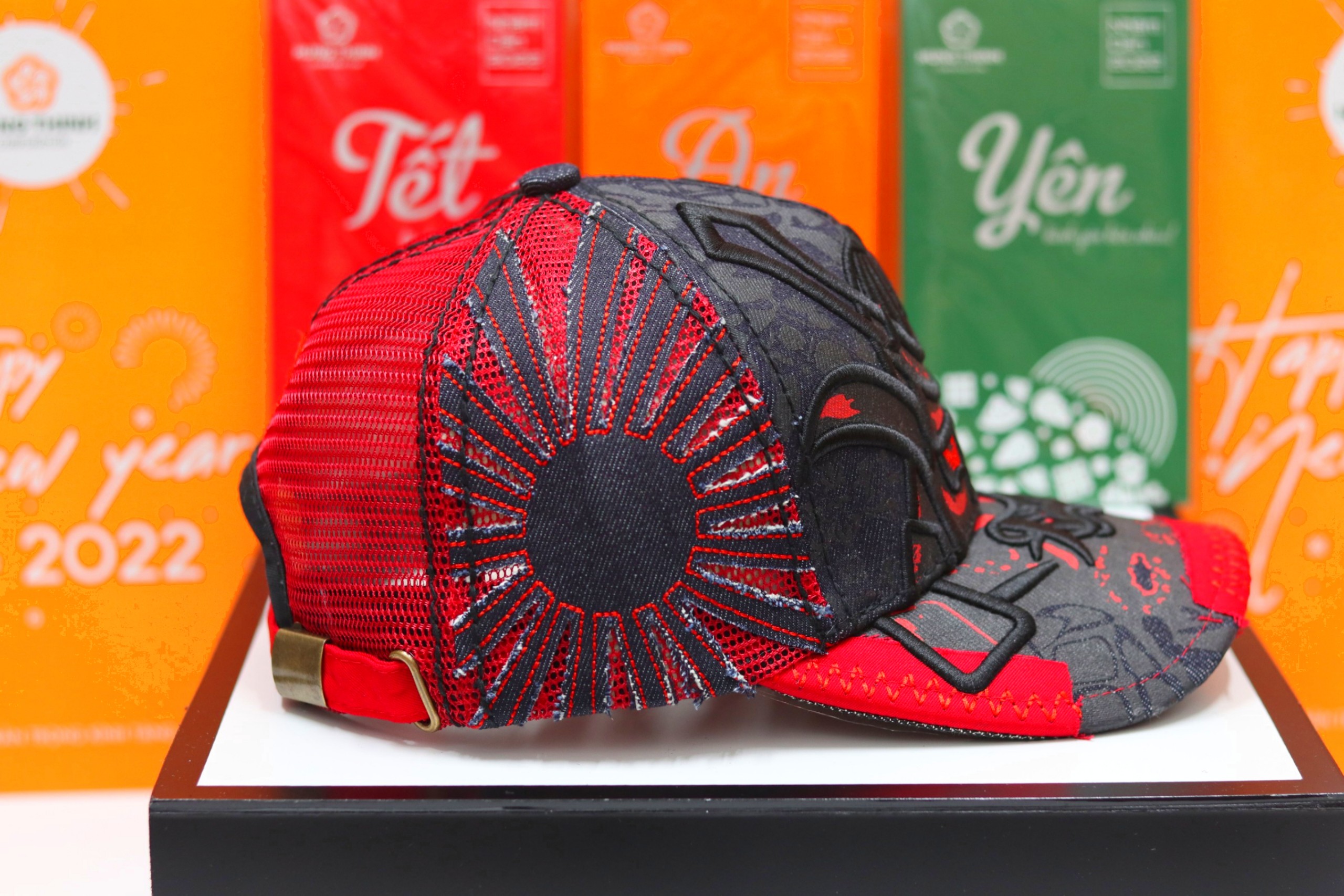 Nón Kết Nam Nữ Thêu SAMURAI Cao Cấp