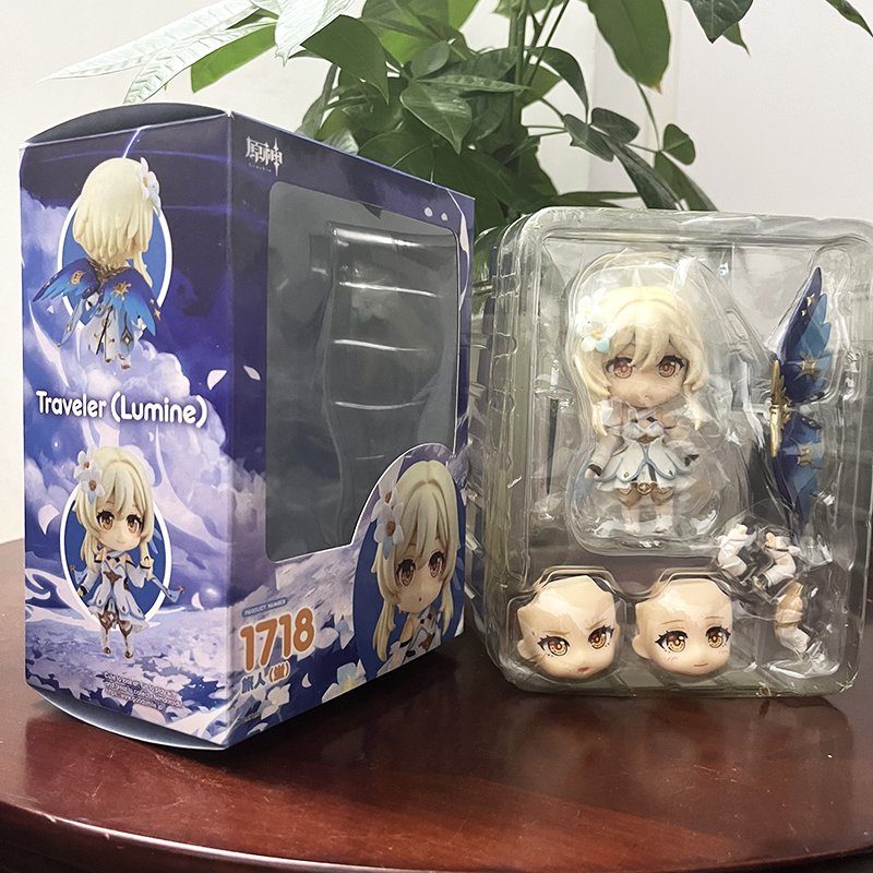 Tượng figure genshin impact 1717/1718/1795 lắp ghép/ Nendoroid genshin impact Lumine/aether tralveler/ Venti