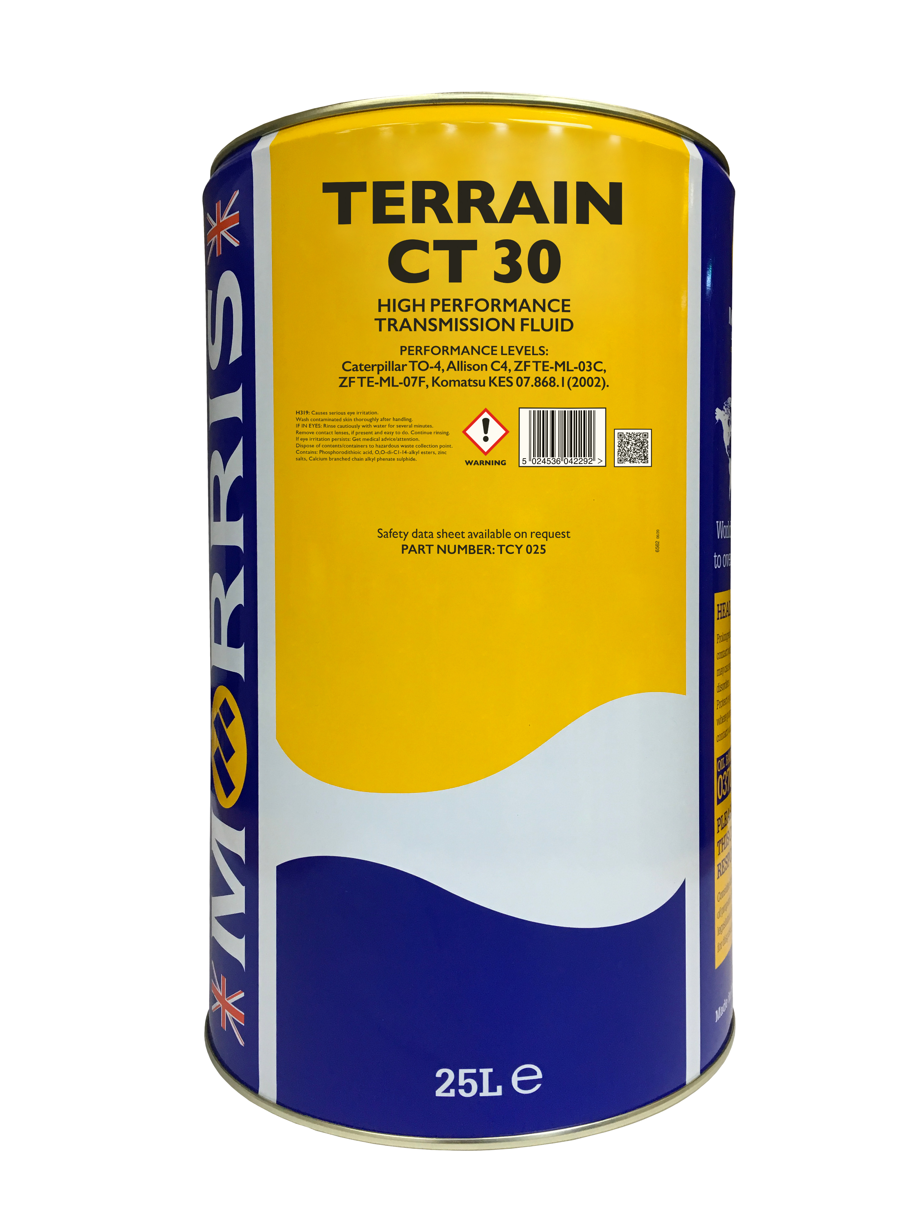 DẦU HỘP SỐ TERRAIN CT30 (CAN 25L) CHÍNH HÃNG NHẬP KHẨU 100% TỪ ANH QUỐC