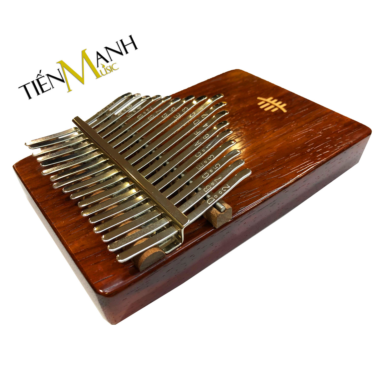 Đàn Kalimba 17 Phím Hluru KF-RR (Gỗ Red Rosewood) KF RR Hàng Chính Hãng - Kèm Móng Gẩy DreamMaker KFRR