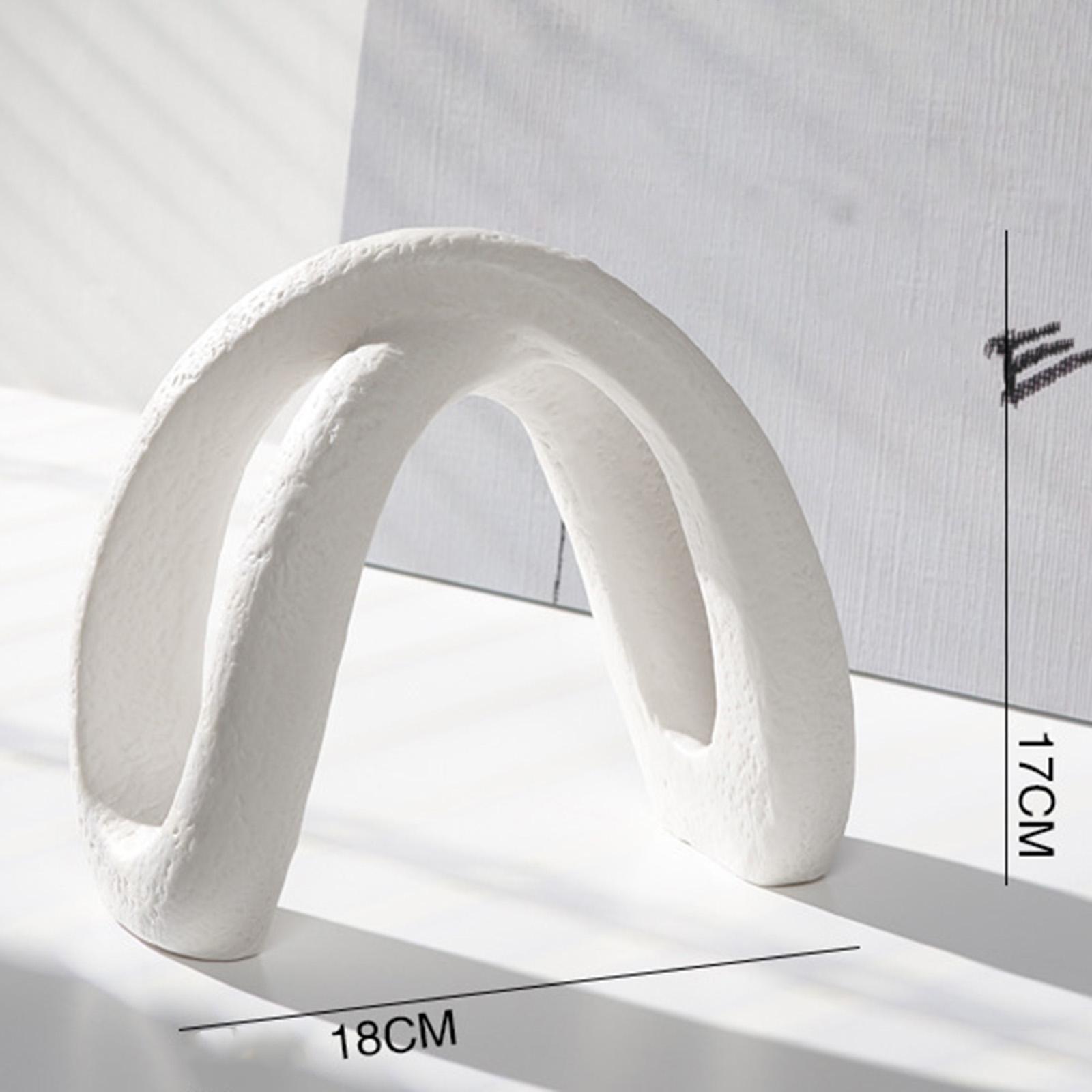 Ceramic Statue Nordic Sculpture Home Living Room Decor