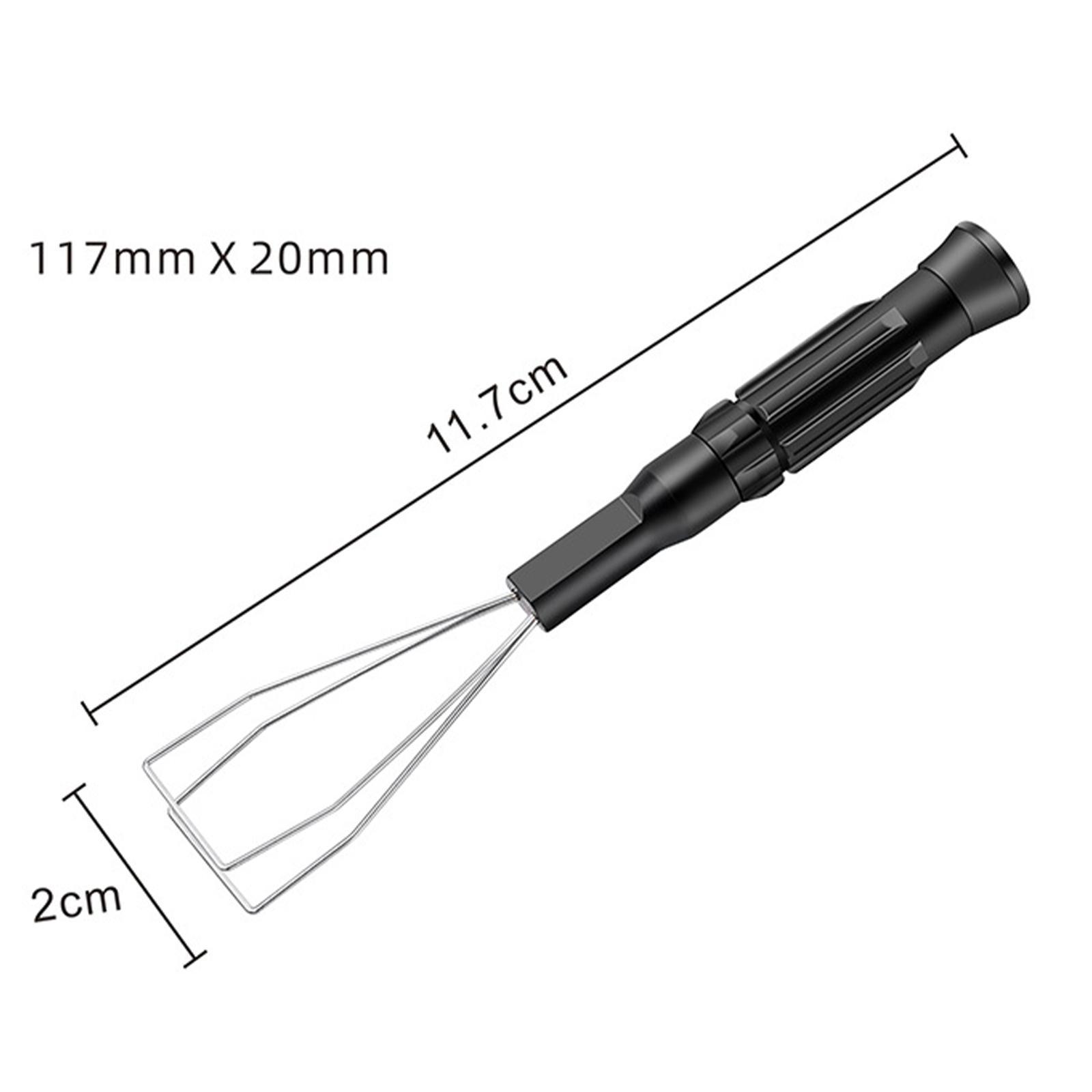 3 in 1 Keycap Puller Remover/ Steel with 1.5/2.5 Cross Head Screwdriver Cleaning for Mechanical Keyboard Electronic Devices/