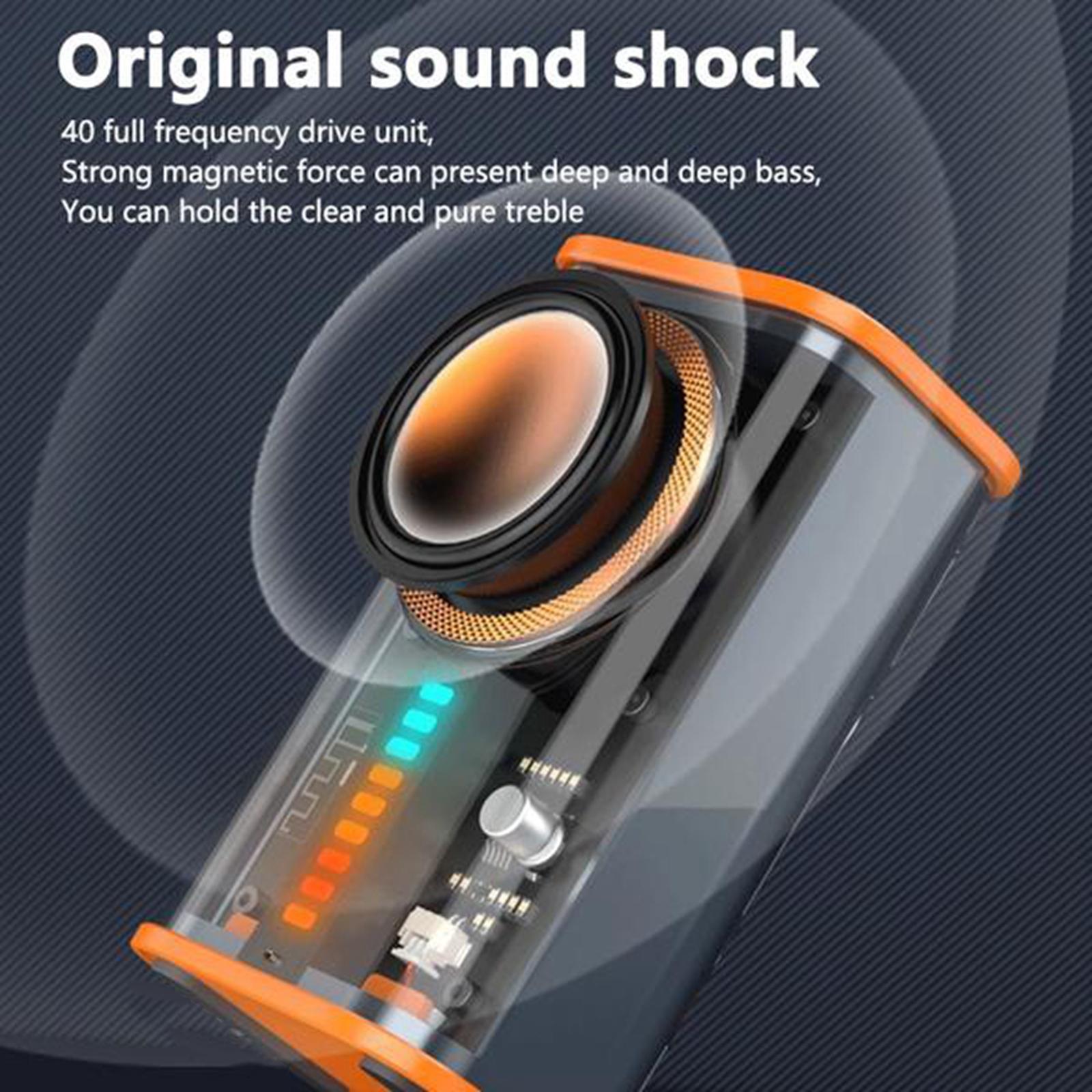 Wireless  Bluetooth Speaker Sound Light Rhythm Subwoofer  5W