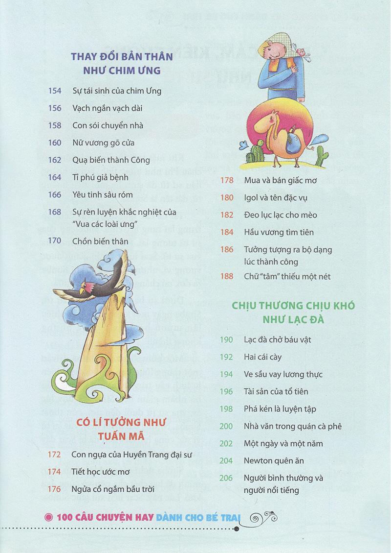 100 Câu Truyện Hay Dành Cho Bé Trai (Tái Bản)