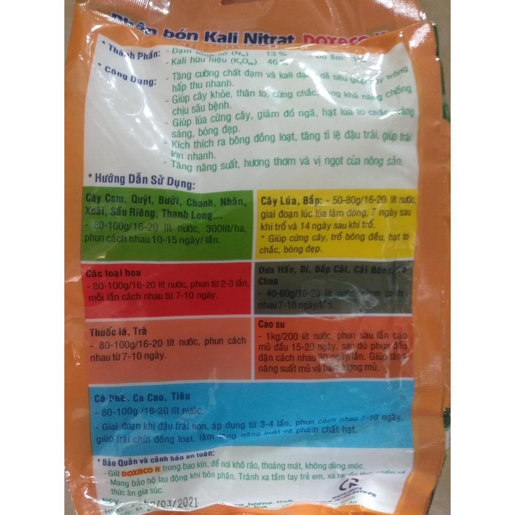 Phân bón NPK 13-0-46 giúp lớn trái, đẹp trái - gói 1 kg DOXACO K