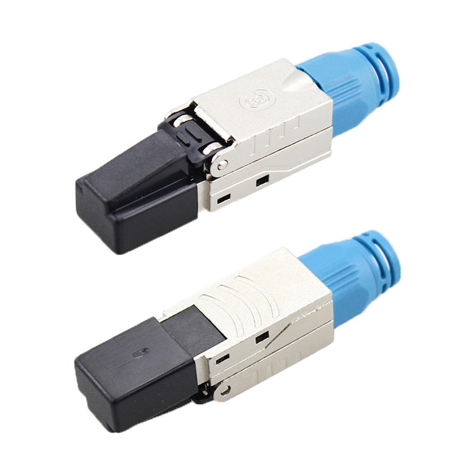 Tool-Free Reusable Plugs Connectors for UTP Cable 10G Easy Internet Plug