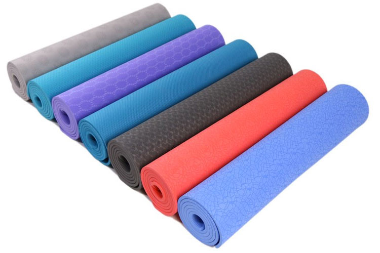 Thảm Yoga TPE 1 Lớp 8mm Cao Cấp - YOGA QG, Độ Bám Cao, Chống Trơn Trượt, Mềm Mại, Thân Thiện Với Môi Trường, An Toàn Khi Tiếp Xúc Với Da - Hàng chính hãng