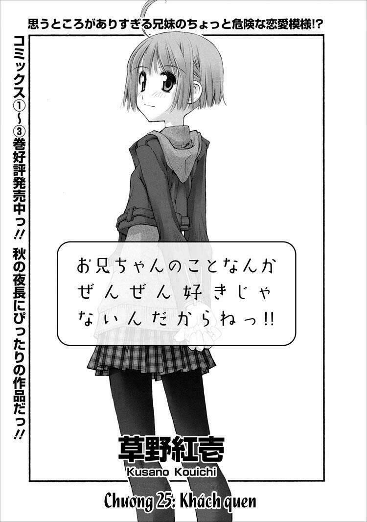 oniichan no koto nanka zenzen suki ja nai n da kara ne!! chapter 25 8