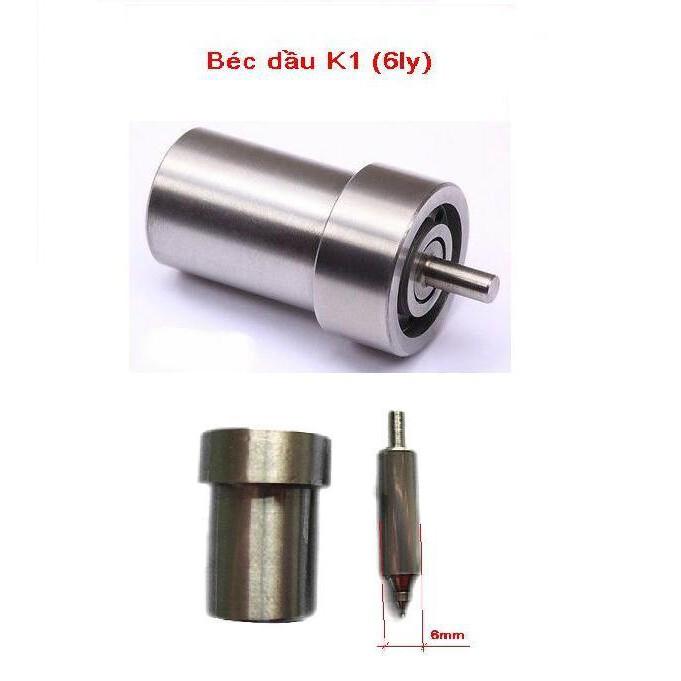 Béc dầu K1 (6mm) hàng nội địa Trung Quốc dùng cho máy D9, D10, D12,D15, Kubota ER40, ER50, ER65, Yanmar 4ESD.