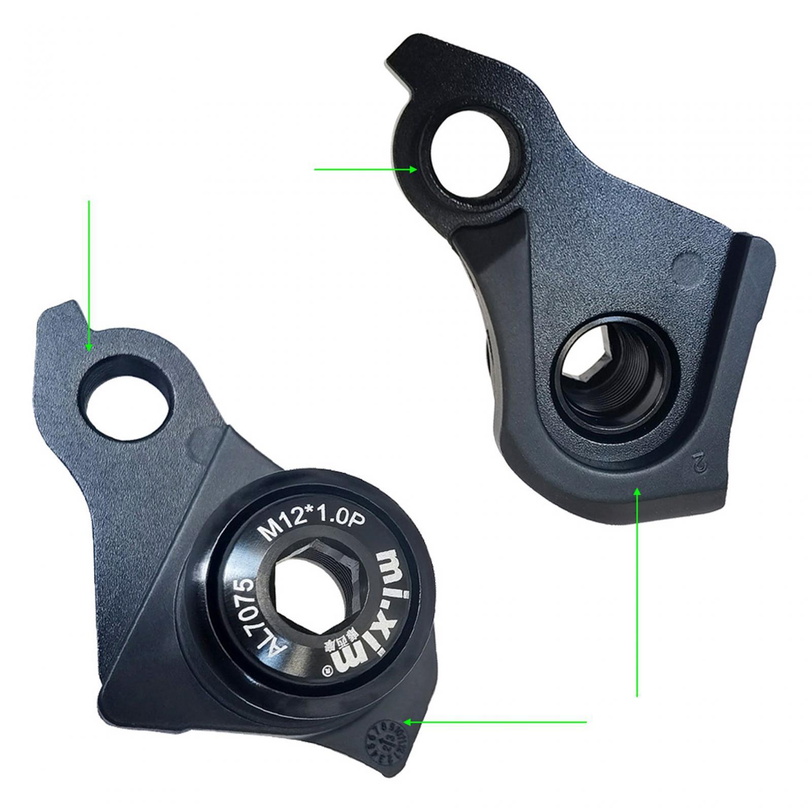 Bike Rear Derailleur Hanger Bike Rear Hook Frame Adjustable Derailleur Protection Sturdy Universal Extension for Cycling Mountain Bike Parts