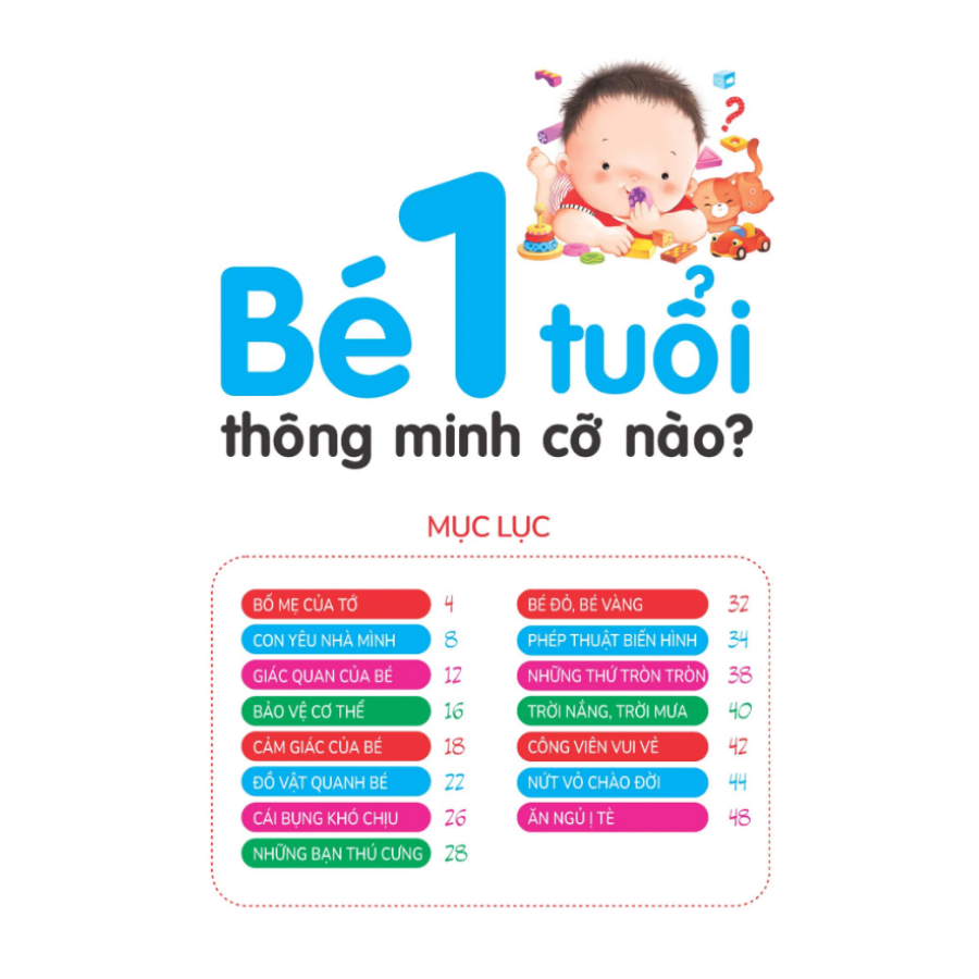 Hiểu Từng Tuổi Con: Bé 1 Tuổi Thông Minh Cỡ Nào?