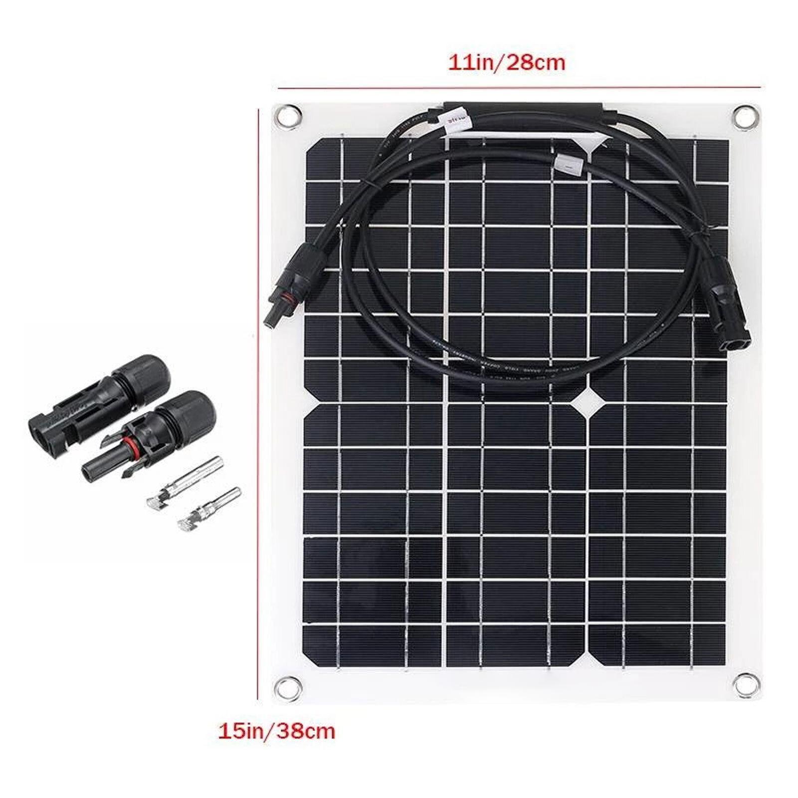 Solar Panel Monocrystalline Solar Powered Charger for Car Marine Cell Phone