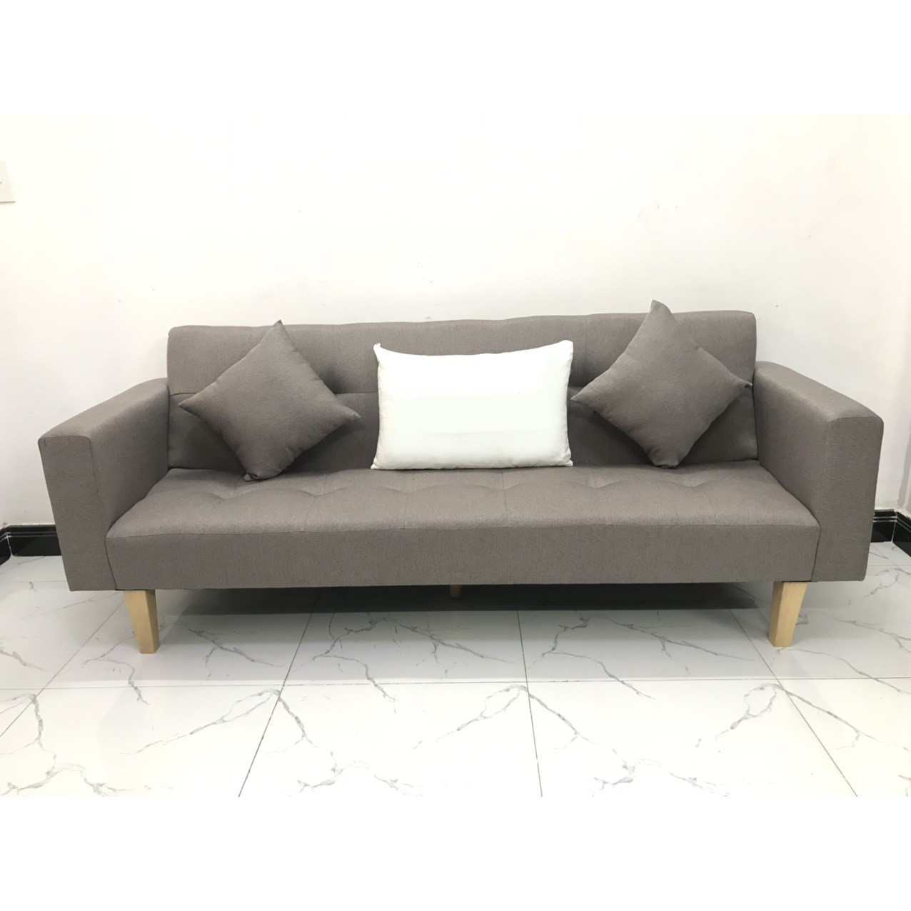 Ghế dài 2mx90 sofa bed tay vịn phòng khách linco12 sopha