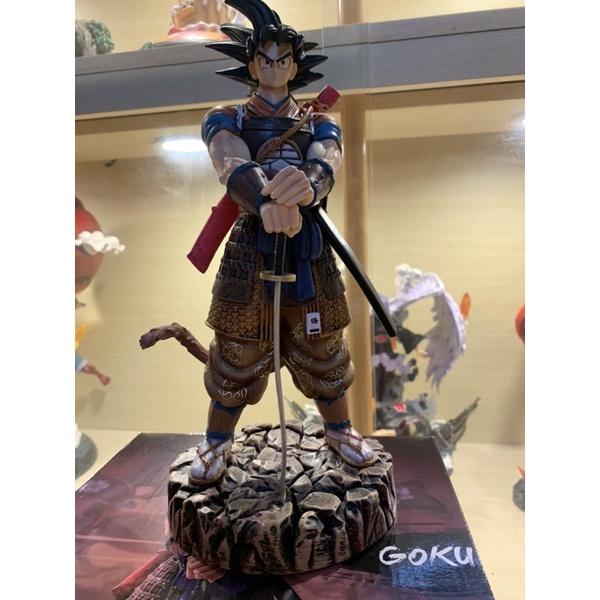 Mô hình Songoku samurai tóc đen 29cm -Dragon ball