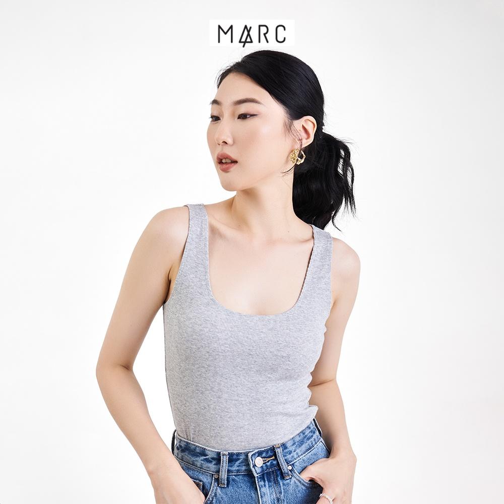 Áo thun gân ba lỗ nữ MARC FASHION CBVH051722