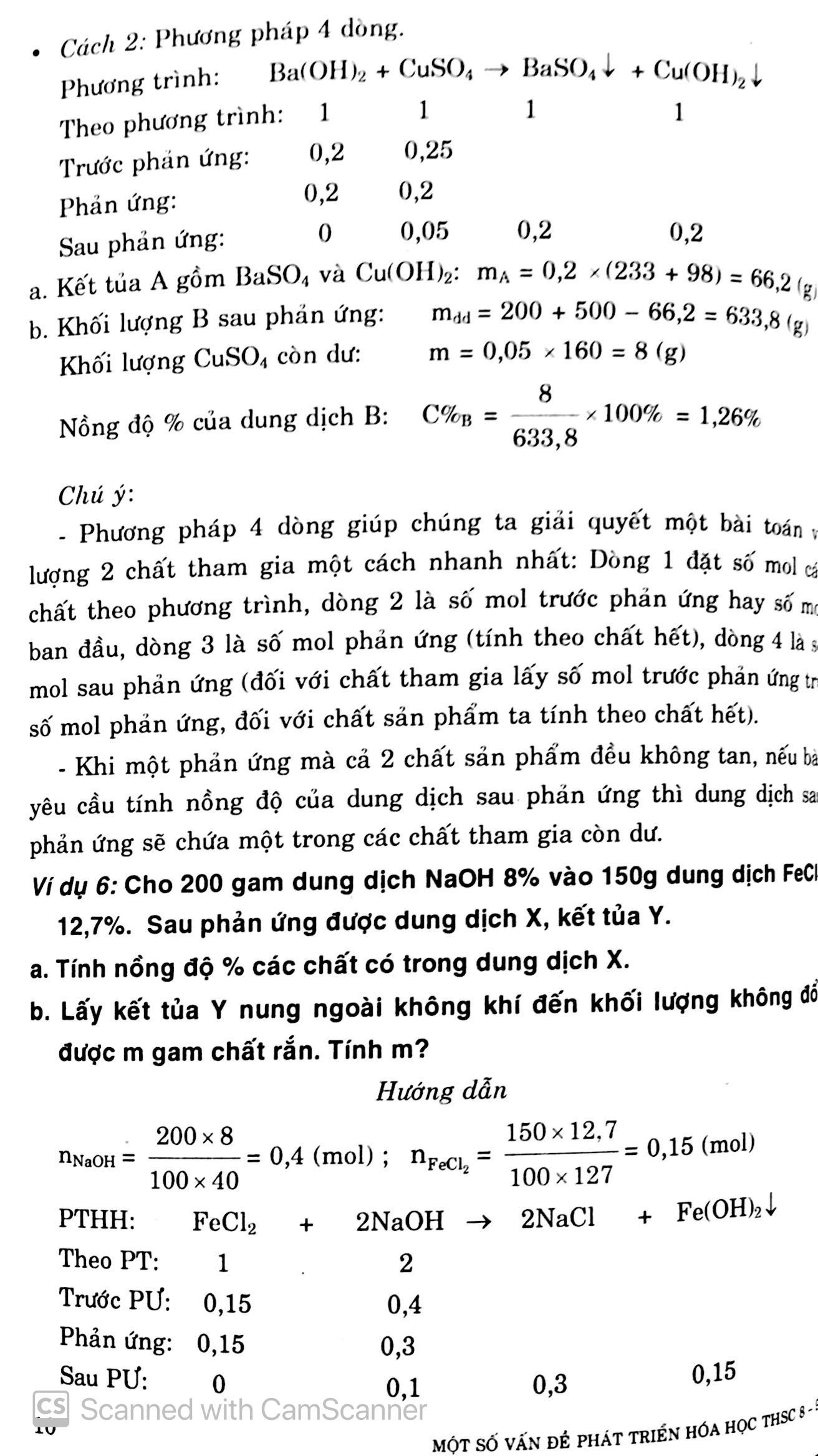 Một Số Vấn Đề Phát Triển Hóa Học Thcs 8-9 - ảnh 6
