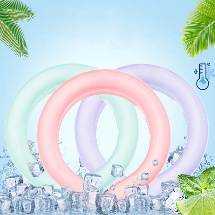 Vòng Đeo Cổ Neck Cooling Ring Làm Mát Giải Nhiệt Sảng Khoái Những Ngày Hè - Home and Garden