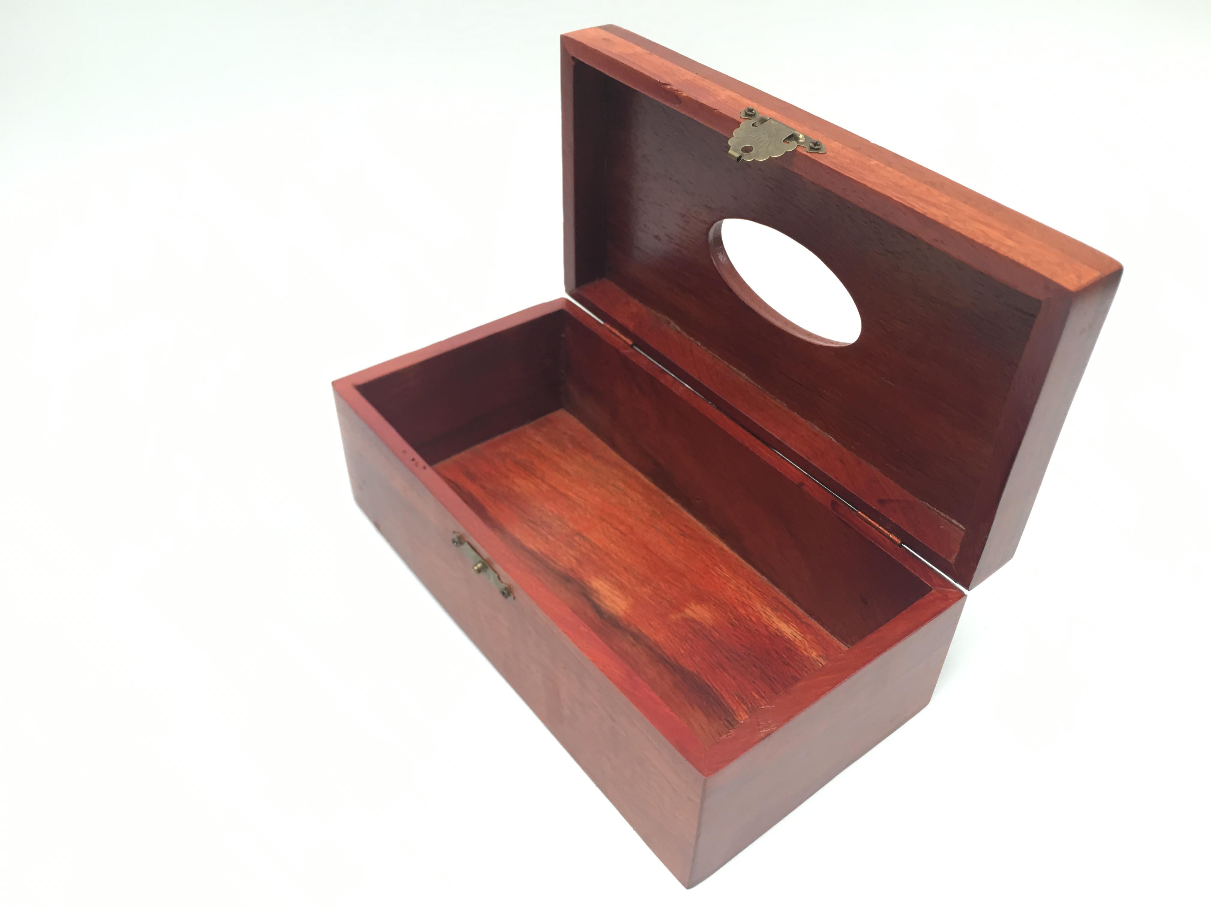 Hộp Đựng Giấy Ăn Gỗ Hương Cao Cấp